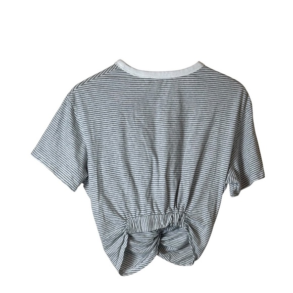 T Alexander Wang Cropped Twist Tee M - Picture 4 of 5
